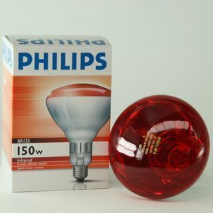 Philips 150W Infrared Heat Lamp Bulb
