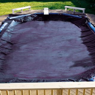 12x24 Rectangle Swimming Pool Inground Winter Cover 8yr