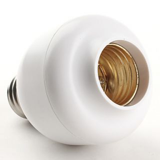 rosca de lâmpada de controle remoto sem fio de luz com adaptador (50W
