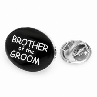  DAY BROTHER OF THE GROOM LAPEL PIN BADGE HAT PIN TIE TACK PIN BROOCH