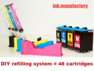 DIY Ink Refill System for HP Officejet 6000 6500 7000 Printer HP 920