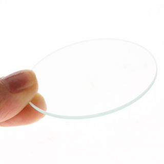 52 millimetri lente in vetro di ricambio per torcia elettrica (1,5 mm