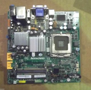 Lenovo Q35 M57 A55 Motherboard Mini ITX Intel GA TQ35IK 45C5971