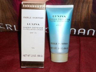   LUXIVA SHEER DEFENSE TINTED MOISTURIZER SPF 15 NEW IN BOX FULL SIZE