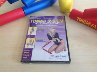 Suzanne Somers Toning Workout Video DVD Thighmaster Gold Thighmaster