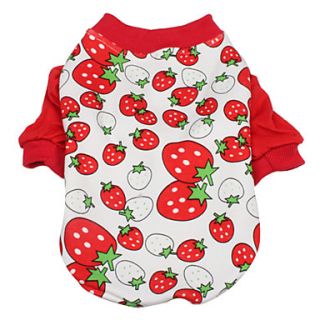 EUR € 9.56   Shirt modèle de fraise pour chiens (XS XL, Rouge