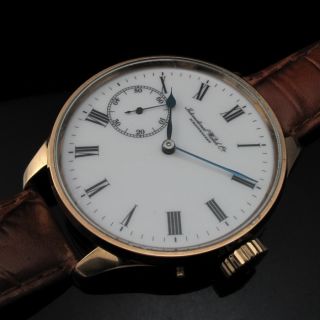  1903 IWC INTERNATIONAL WATCH Co SCHAFFHAUSEN Vintage Watch CALIBER 52