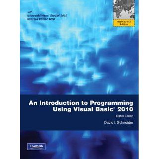 Introduction to Programming Using Visual Basic 2010 International