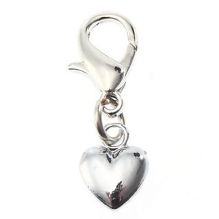 EUR € 1.55   Silver Charm Collier Petit Coeur Style pour Chiens