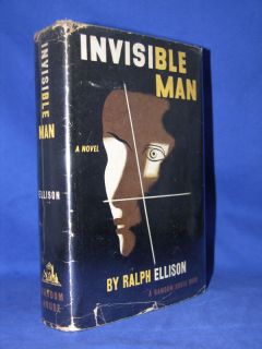 1952 Invisible Man Ralph Ellison First Edition 1st DJ