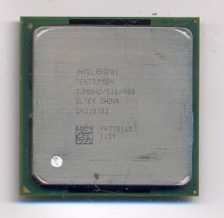 Intel Pentium 4 2 8 GHz socket 478 CPU SL7EY 512 400 Top Northwood A