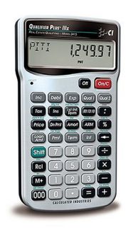  Industries 3415 Qualifier Plus IIIX Real Estate Finance Calculator