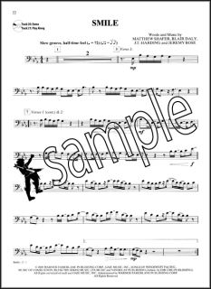 Pop & Rock Hits Instrumental Solos Trombone Sheet Music Book with Play