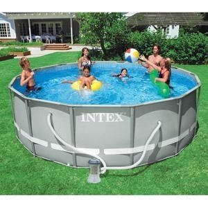 Intex 14 x 48 Ultra Metal Frame Swimming Pool New 14 x 48 Free