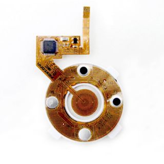 New White Menu Click Wheel Flex Cable for iPod Nano 1st Gen USA