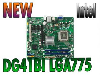New Original Intel DG41BI Motherboard MicroATX LGA775 Core 2 Quad Duo