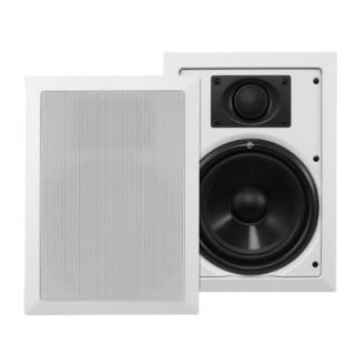 Breathe Audio 6 5 Resonate in Wall Speakers White Pair
