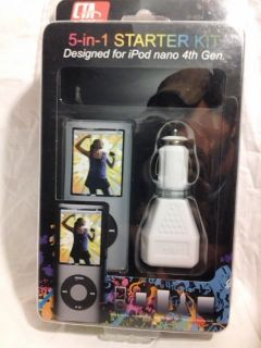 iPod Nano 4th Gen 5 in 1 Starter Kit