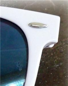 Authentic Ray Ban Sunglasses Wayfarer White Pale Lens RB 2140 1050 32