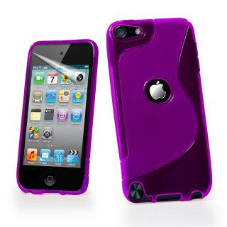  Gel Case Cover for Apple TOUCH5 iPod Touch 5g Screen Protector