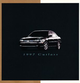 1997 Oldsmobile Cutlassl Intro Mailer Sales Brochure