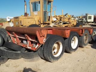 1981 Loadstar 60 Ton Detachable Neck Trailer