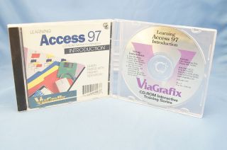 Learning Access 97 PC Computer 1997 Program Introduction Viagrafix P N