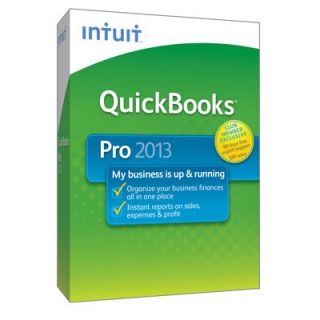 NEW Intuit QuickBooks Pro 2013 Full Retail Box Version 1 User For