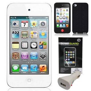 Apple iPod Touch 4th Generation 8 GB White With Free Bundle Items