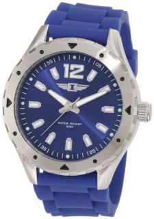 Invicta Mens IBI 20027 002 Blue Dial Blue Silicone Watch