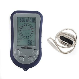 USD $ 28.59   WS110 Waterproof Digital Compass Altimeter Barometer