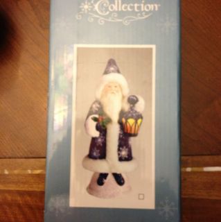 Kurt s Adler Winterclaus Collection Blue Santa