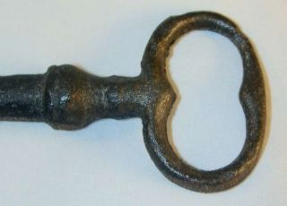 Unusual Vintage Skelton Key Cast or Forged Iron 1