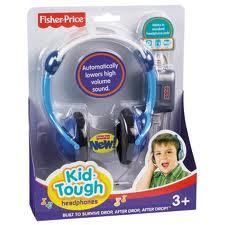  Blue Kid Tough Headphones for DVD Player  or iPod Compatible