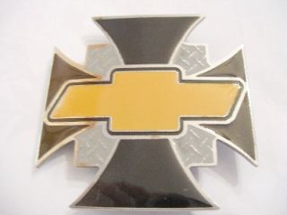 Belt Buckles Iron Cross w Chev Emblem