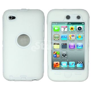  Hard Silicone Hard Soft Case for iPod Touch 4th Generation