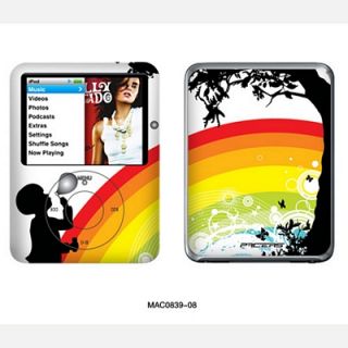  Vinyl Sticker Skin Protector for Apple iPod Nano 3 3rd 3G