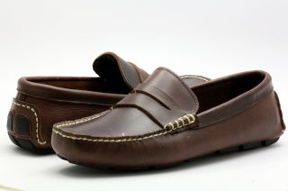 Island Surf Mens Penny Fashion Shoes Brown Loafer St 11204BRN