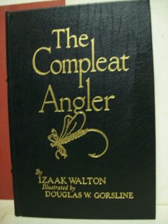 Easton Press Stuff The Compleat Angler Izaak Walton
