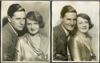 Billie Burke Ivor Novello Group 2 Oversize 1930s Photos Herbert