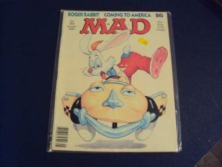 Mad Magazine No 284 January 1989