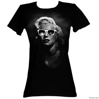 Licensed Marilyn Monroe Smoking Junior Shirt s XL