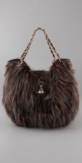 Love by Diego Binetti Jasper Faux Fur Shoulder Bag