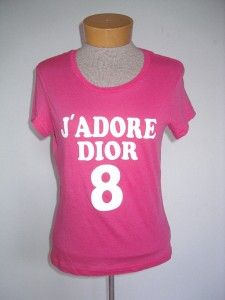 Adore Dior 8 Sex City 2 Hot Pink Fitted T Shirt