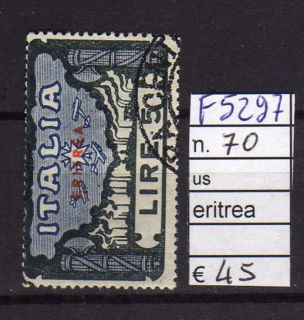 Stamps Italy Italie Italien Colonies Eritrea Obliterè Used Gestempelt