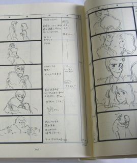 HAYAO MIYAZAKI Storyboards Japan Book Lupin the Third, The Castle of