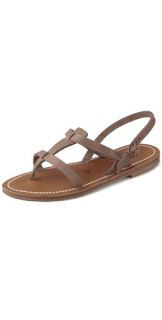 K. Jacques Jaffa Thong Sandals with Double Band