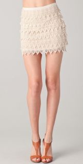 BB Dakota Macyn Lace Tiered Skirt