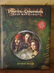Disneys Pirates of The Caribbean Dead Mans Chest Storybook and Movie