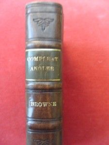 1759 Izaak Walton The Compleat Angler Edited by Moses Browne Seventh